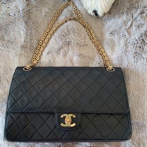 Chanel Vintage Double Flaps Bag